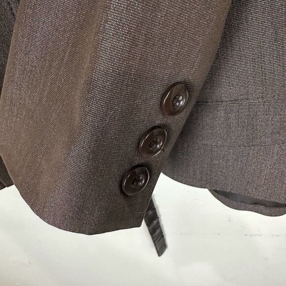 AGB Brown Belted Suit and Skirt Women’s Size 10 Read‎ - Picture 8 of 16